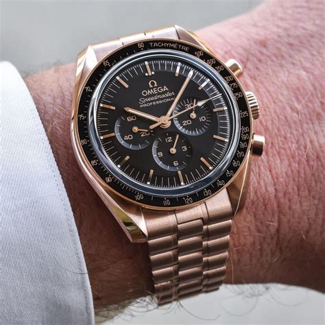 omega speedmaster moonwatch sedna gold|omega seamaster 300 sedna gold.